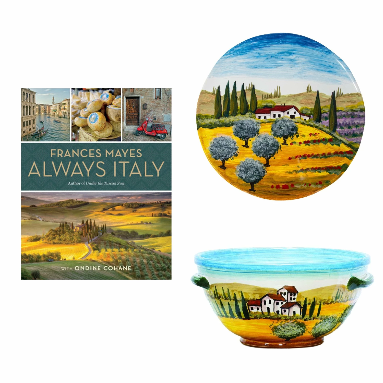 Cheapest ✔️ VIETRI Frances Mayes Always Italy & Wall Plates Decor Set ✨ 1 Cheapest ✔️ VIETRI Frances Mayes Always Italy & Wall Plates Decor Set ✨
