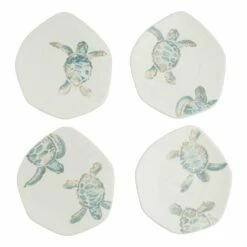 Best deal 🧨 VIETRI Tartaruga Assorted Salad Plates - Set of 4 ✨