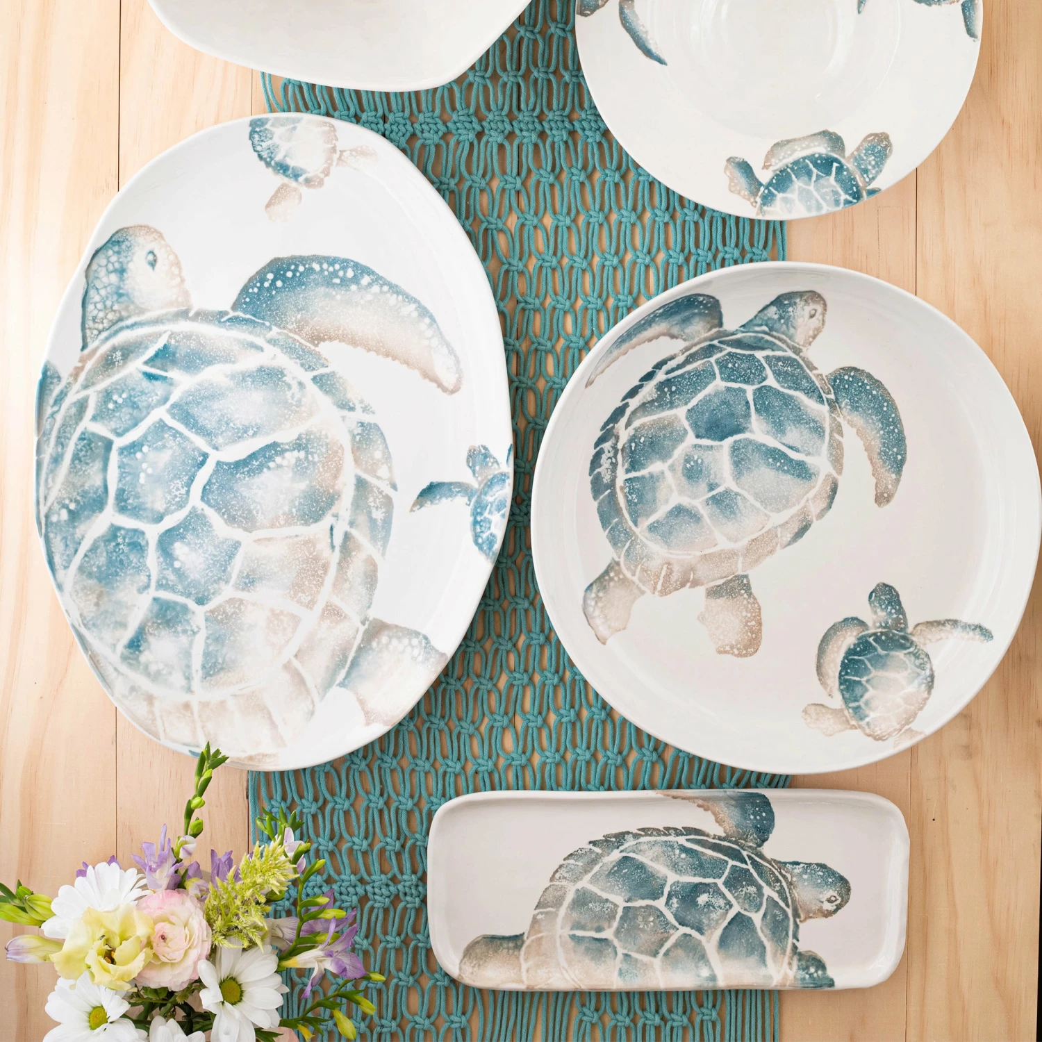 Hot Sale 😀 VIETRI Tartaruga Medium Oval Platter 😍 3 Hot Sale 😀 VIETRI Tartaruga Medium Oval Platter 😍 - Image 3