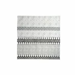 Discount 🌟 Viva by VIETRI Bohemian Linens Gray/Black Napkins - Set of 4 🎉
