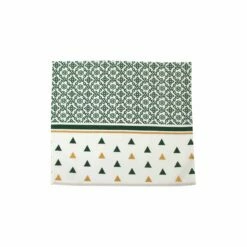 Discount 🎁 Viva by VIETRI Bohemian Linens Tree Green/Gold Napkins - Set of 4 ✨
