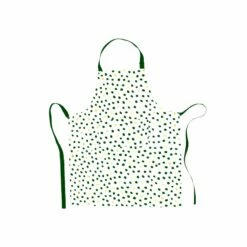 Discount 🎉 Viva by VIETRI Bohemian Linens Dot Green/Gold Apron ❤️