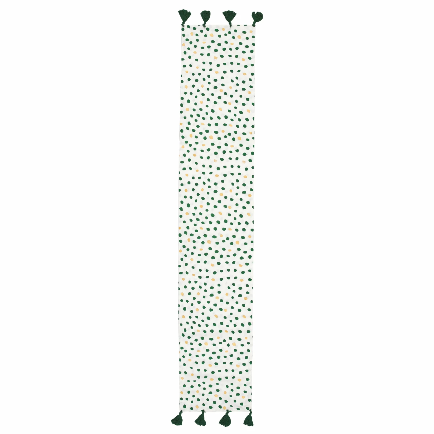Best deal ๐ Viva by VIETRI Bohemian Linens Dot Green/Gold Runner ๐ 1 Best deal ๐ Viva by VIETRI Bohemian Linens Dot Green/Gold Runner ๐