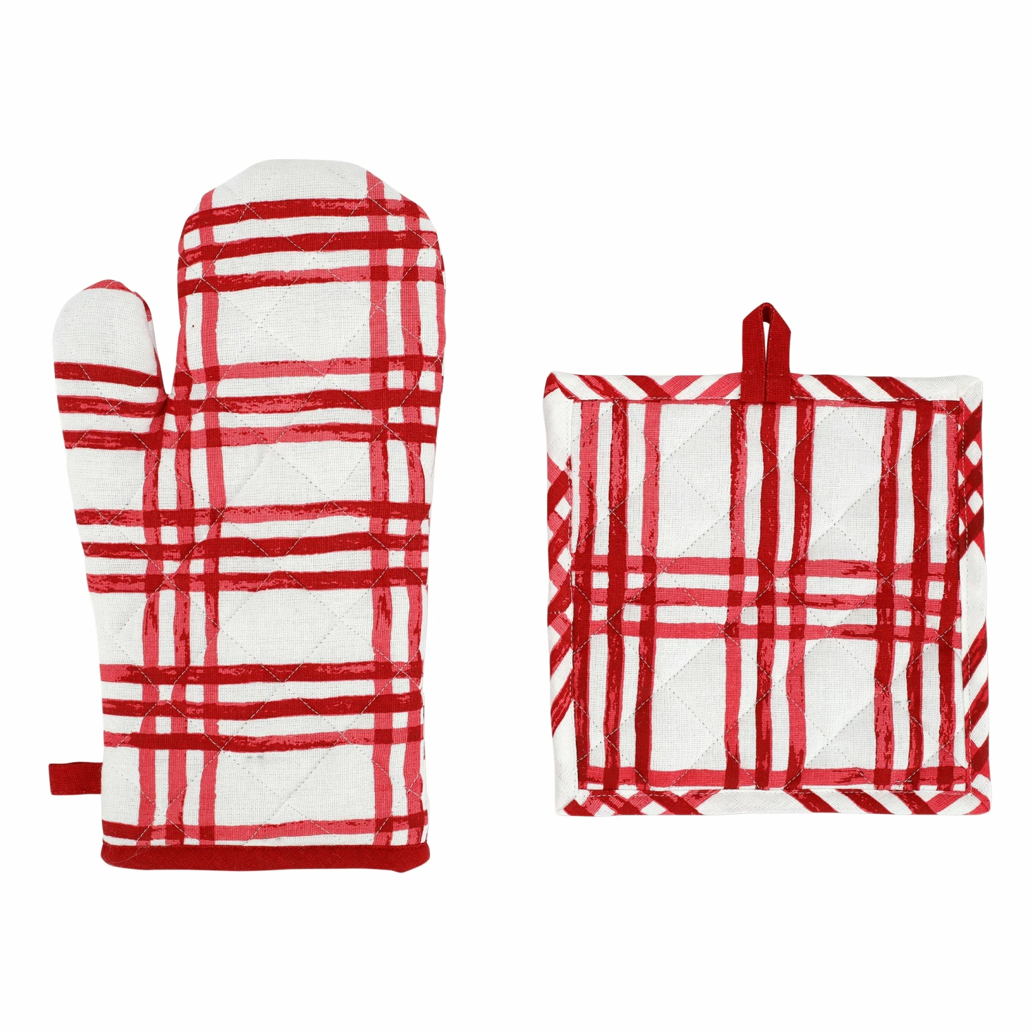 Best Pirce ๐ฏ Viva by VIETRI Bohemian Linens Plaid Red/White Oven Mitt & Potholder ๐ 1 Best Pirce ๐ฏ Viva by VIETRI Bohemian Linens Plaid Red/White Oven Mitt & Potholder ๐