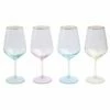 Buy 💯 Viva by VIETRI Rainbow Assorted Wine Glasses - Set of 4 💯