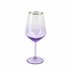 Promo 🤩 Viva by VIETRI Rainbow Wine Glass 👍 -Tabletop Elegant shop VBOW A52120 1 273b2620 3a39 4bf7 8939 9efc4f67662d