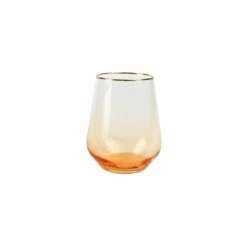 Best reviews of 🎁 Viva by VIETRI Rainbow Stemless Wine Glass 🥰 -Tabletop Elegant shop VBOW AMB52121 1 0f478798 9940 4958 aa6b 6f4be270a950