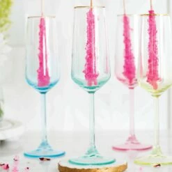 New ⌛ Viva by VIETRI Rainbow Champagne Flute 😍 -Tabletop Elegant shop VBOW G52150 LSALT 2