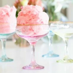 Top 10 🧨 Viva by VIETRI Rainbow Coupe Champagne Glass 🎁 -Tabletop Elegant shop VBOW G52151 LSALT 1