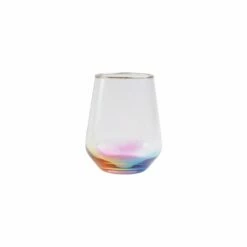 Best reviews of 🎁 Viva by VIETRI Rainbow Stemless Wine Glass 🥰