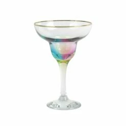 Flash Sale 😉 Viva by VIETRI Rainbow Margarita Glass 🥰
