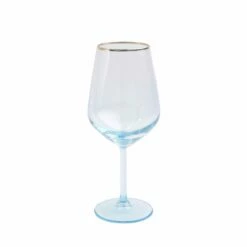 Promo 🤩 Viva by VIETRI Rainbow Wine Glass 👍 -Tabletop Elegant shop VBOW T52120 2100 web1