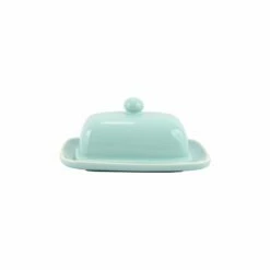 Hot Sale 😀 Viva by VIETRI Chroma Aqua Butter Dish ❤️