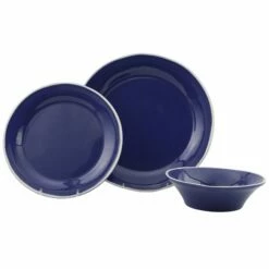 Best Sale 🔔 Viva by VIETRI Chroma 3-Piece Place Setting 🤩 -Tabletop Elegant shop VCRM B003000S 2100 web1