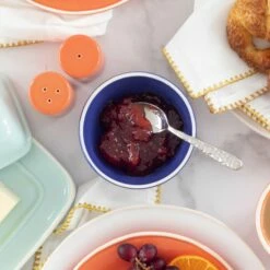 New ✨ Viva by VIETRI Chroma Condiment Bowl ⭐ -Tabletop Elegant shop VCRM B003003 2