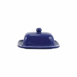 Flash Sale ❤️ Viva by VIETRI Chroma Blue Butter Dish 🧨