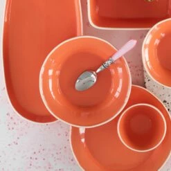 Cheap ⭐ Viva by VIETRI Chroma Coral Cereal Bowl 😍 -Tabletop Elegant shop VCRM C003005 4