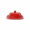 Outlet 🤩 Viva by VIETRI Chroma Red Butter Dish 👍