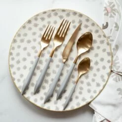 Brand new ⌛ Viva by VIETRI Earth Flower Salad Plate 🧨 -Tabletop Elegant shop VETH 003001D 2100 web2