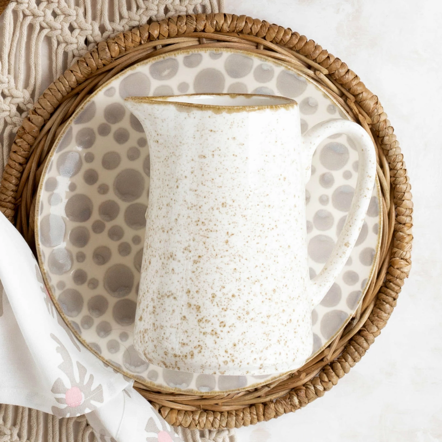 Cheap 😉 Viva by VIETRI Earth Eggshell Pitcher 🤩 2 Cheap 😉 Viva by VIETRI Earth Eggshell Pitcher 🤩 - Image 2