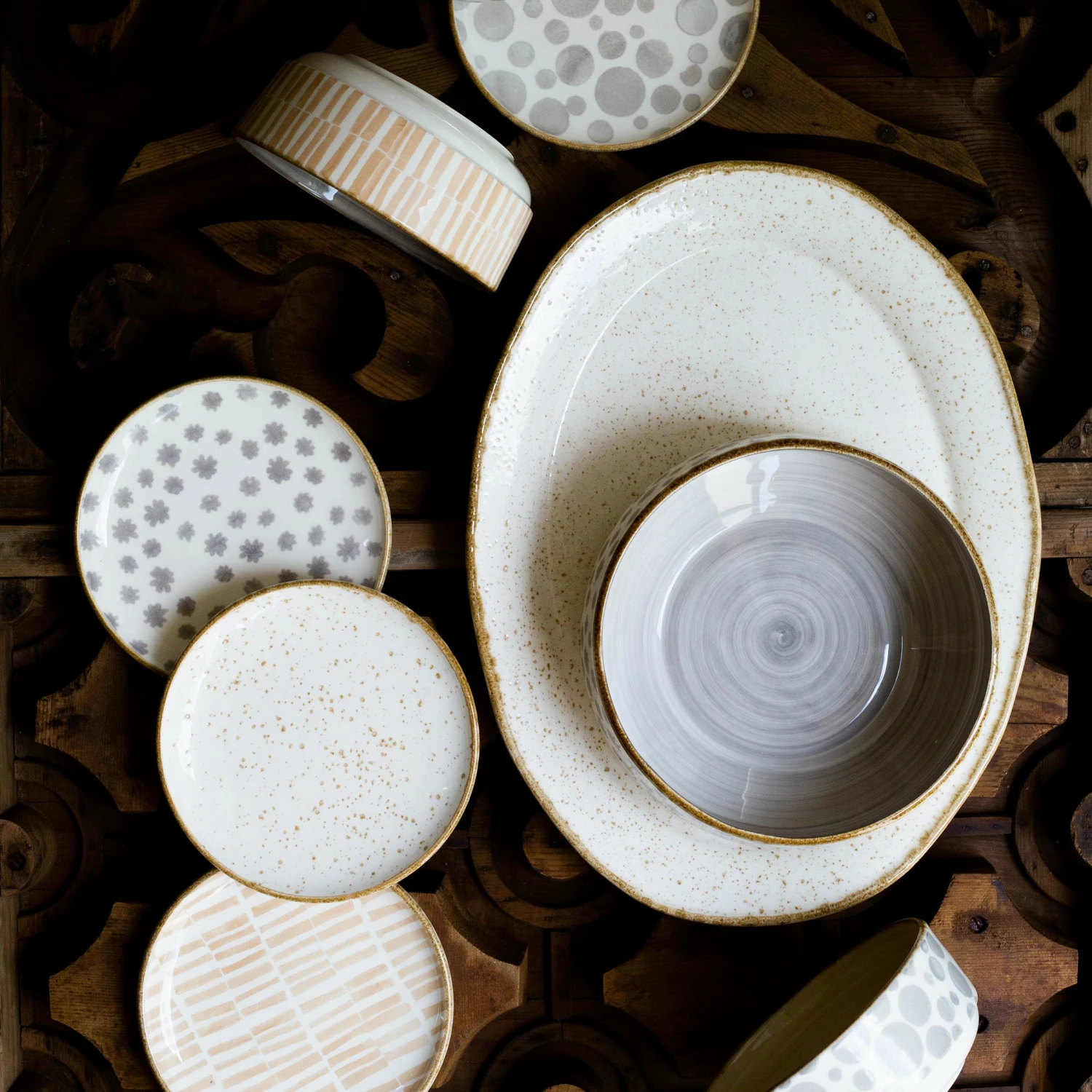 Deals 🔔 Viva by VIETRI Earth Eggshell Oval Platter 🛒 3 Deals 🔔 Viva by VIETRI Earth Eggshell Oval Platter 🛒 - Image 3