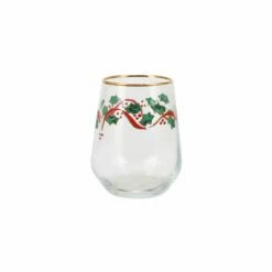 Flash Sale ๐ Viva by VIETRI Holly Stemless Wine Glass ๐คฉ