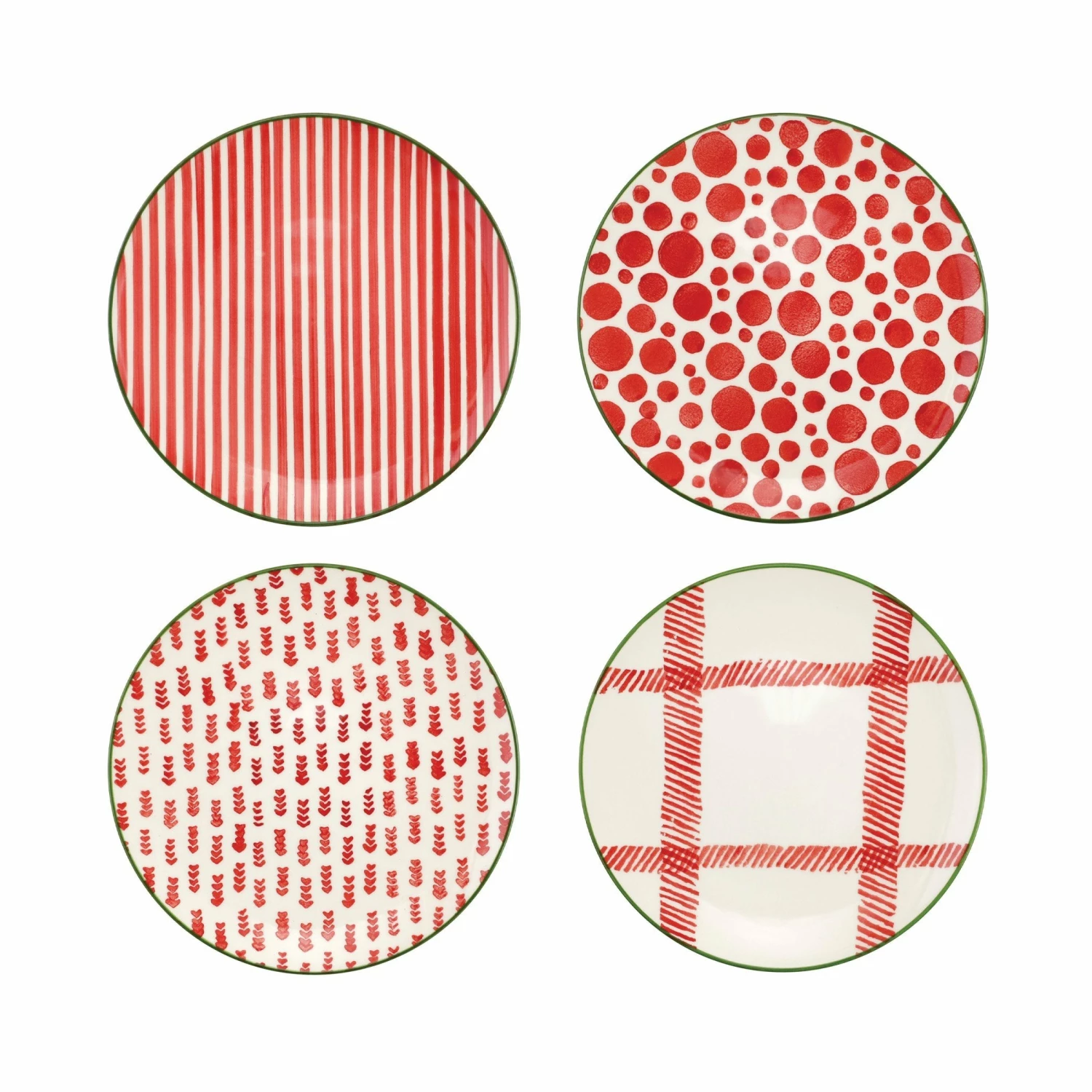 Discount ✨ Viva by VIETRI Mistletoe Assorted 12-Piece Place Setting ⌛ 3 Discount ✨ Viva by VIETRI Mistletoe Assorted 12-Piece Place Setting ⌛ - Image 3