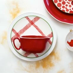 Coupon ๐ Viva by VIETRI Mistletoe Plaid Salad Plate ๐ 7 Coupon ๐ Viva by VIETRI Mistletoe Plaid Salad Plate ๐ -Tabletop Elegant shop VMIL 003001D LSALT 7