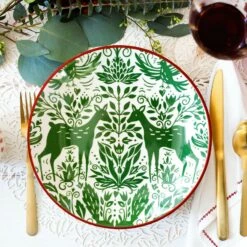 Discount 🎉 Viva by VIETRI Mistletoe Pasta Bowl 👏 -Tabletop Elegant shop VMIL 003004 LSALT 5