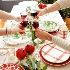 Discount 🎉 Viva by VIETRI Mistletoe Pasta Bowl 👏 -Tabletop Elegant shop VMIL 003004 LSALT 6