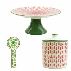 Best Sale ❤️ Viva by VIETRI Mistletoe Holiday Party Set 😉