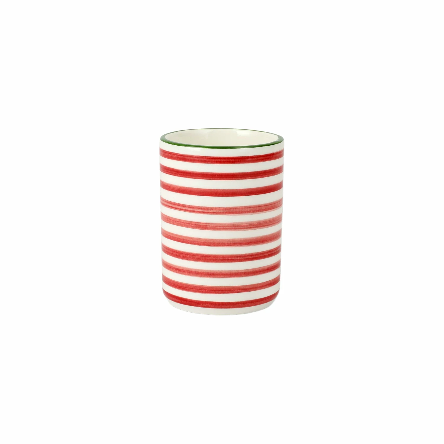 Budget ๐งจ Viva by VIETRI Mistletoe Stripe Cup ๐ 1 Budget ๐งจ Viva by VIETRI Mistletoe Stripe Cup ๐