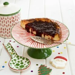 Cheap 🤩 Viva by VIETRI Mistletoe Cake Stand ⌛ -Tabletop Elegant shop VMIL 003072 GB LSALT 1