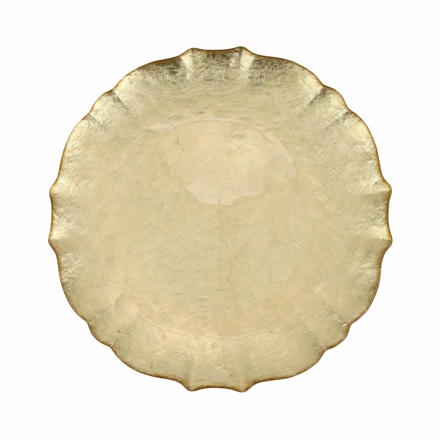 Outlet ๐ viva by VIETRI Baroque Glass Gold Dinner Plate ๐งจ 1 Outlet ๐ viva by VIETRI Baroque Glass Gold Dinner Plate ๐งจ