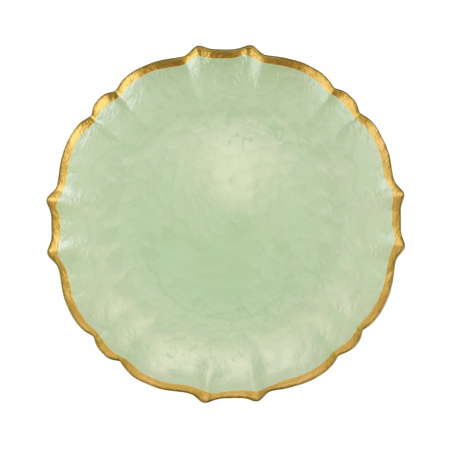 Buy ๐ viva by VIETRI Baroque Glass Pistachio Dinner Plate โ๏ธ 1 Buy ๐ viva by VIETRI Baroque Glass Pistachio Dinner Plate โ๏ธ
