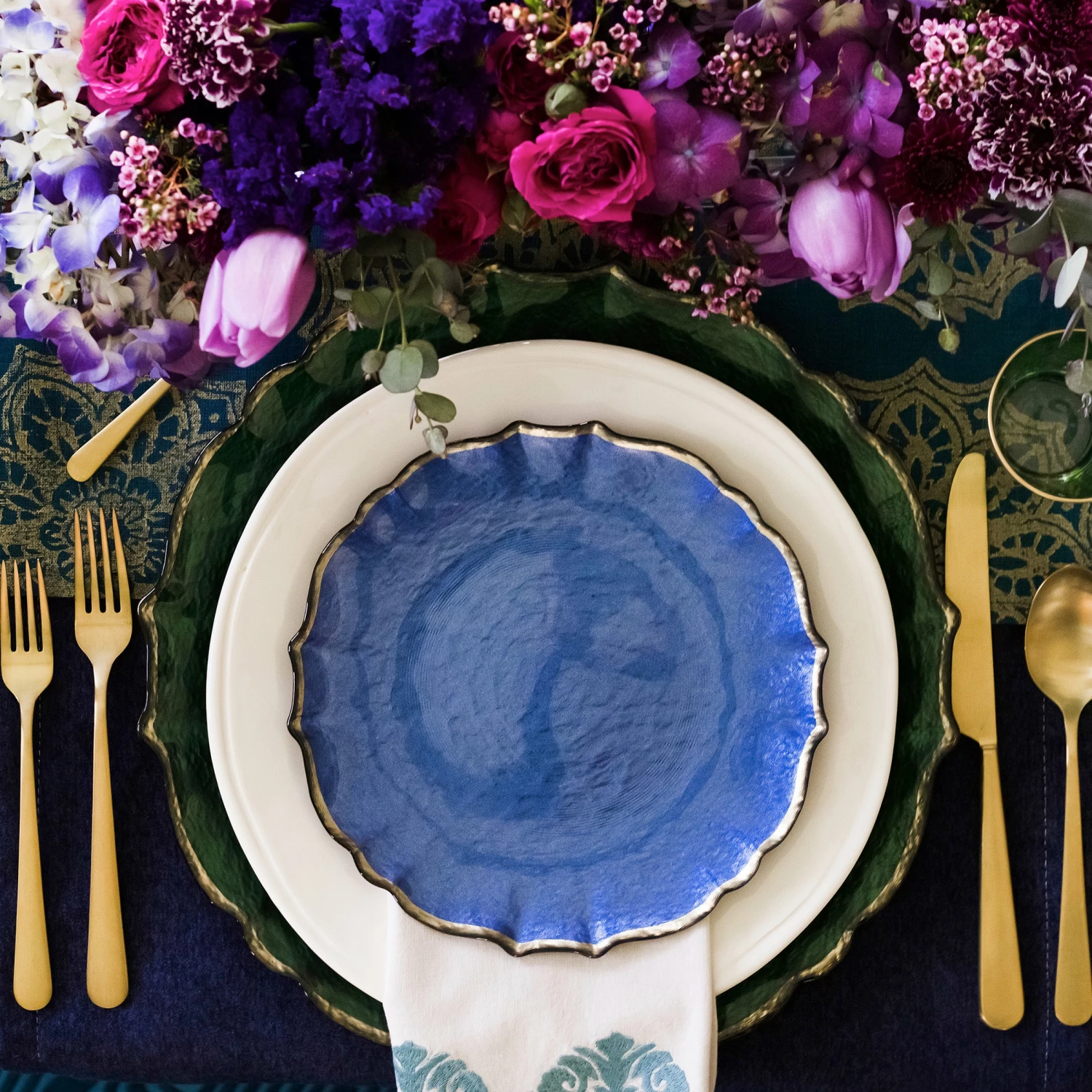 Promo ๐ Viva by VIETRI Baroque Glass Salad Plate ๐ฅ 5 Promo ๐ Viva by VIETRI Baroque Glass Salad Plate ๐ฅ - Image 5