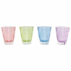 Cheapest 😍 Viva by VIETRI Prism Assorted Short Tumblers - Set of 4 🎉