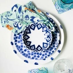 Discount ❤️ Viva by VIETRI Santorini Flower Salad Plate 🔥 -Tabletop Elegant shop VSAN 003001C LSALT 3