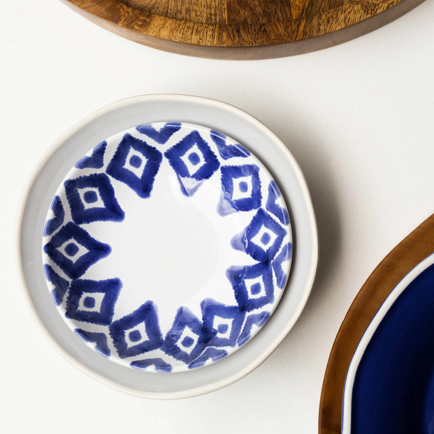 Brand new ⌛ Viva by VIETRI Santorini Diamond Condiment Bowl ✨ 6 Brand new ⌛ Viva by VIETRI Santorini Diamond Condiment Bowl ✨ - Image 6