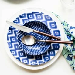 Best deal 🤩 Viva by VIETRI Santorini Stripe Condiment Bowl 🛒 -Tabletop Elegant shop VSAN 003003D LSALT 6