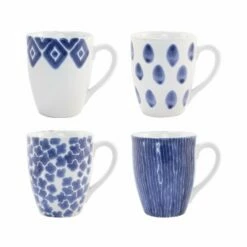 Best reviews of 🤩 Viva by VIETRI Santorini Assorted Mugs - Set of 4 ⭐