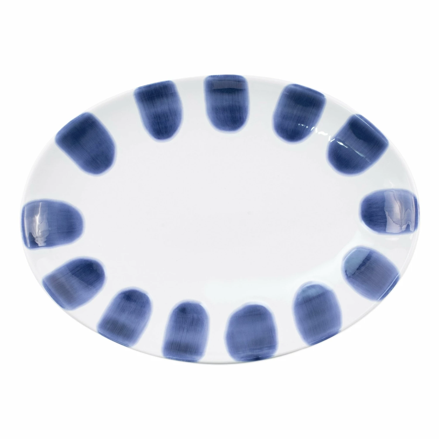 Budget ๐ Viva by VIETRI Santorini Dot Small Oval Platter ๐ฅ 1 Budget ๐ Viva by VIETRI Santorini Dot Small Oval Platter ๐ฅ