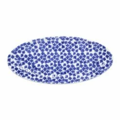 Discount 😍 Viva by VIETRI Santorini Flower Narrow Oval Platter 👏