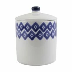 Deals 😍 Viva by VIETRI Santorini Diamond Large Canister ⭐