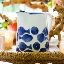 Budget ๐ Viva by VIETRI Santorini Fish Pitcher โ๏ธ 7 Budget ๐ Viva by VIETRI Santorini Fish Pitcher โ๏ธ -Tabletop Elegant shop VSAN F003015 LSALT 2