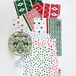 Hot Sale ✨ Viva by VIETRI Bohemian Linens Holiday Red Reversible Placemats - Set of 4 🎉 -Tabletop Elegant shop Vierti Jan 2021 FoodSeen 0496 0228cd4b 729c 4f53 a24a 7045e332ef07