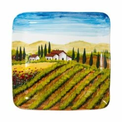 Wholesale 🔔 VIETRI Wall Plates Tuscany Large Square Wall Plate ✔️