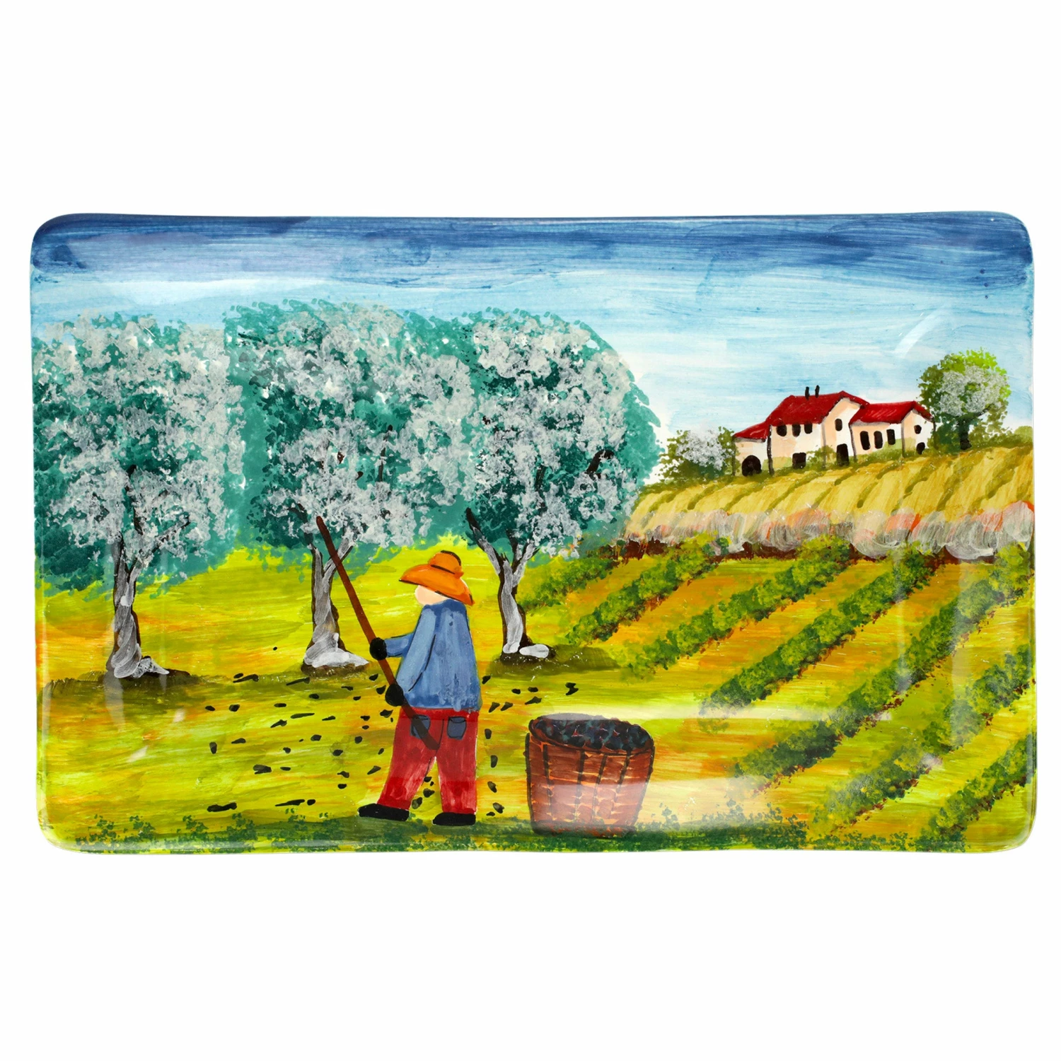 Best deal ✨ VIETRI Wall Plates Olive Grove Rectangular Platter 🤩 1 Best deal ✨ VIETRI Wall Plates Olive Grove Rectangular Platter 🤩