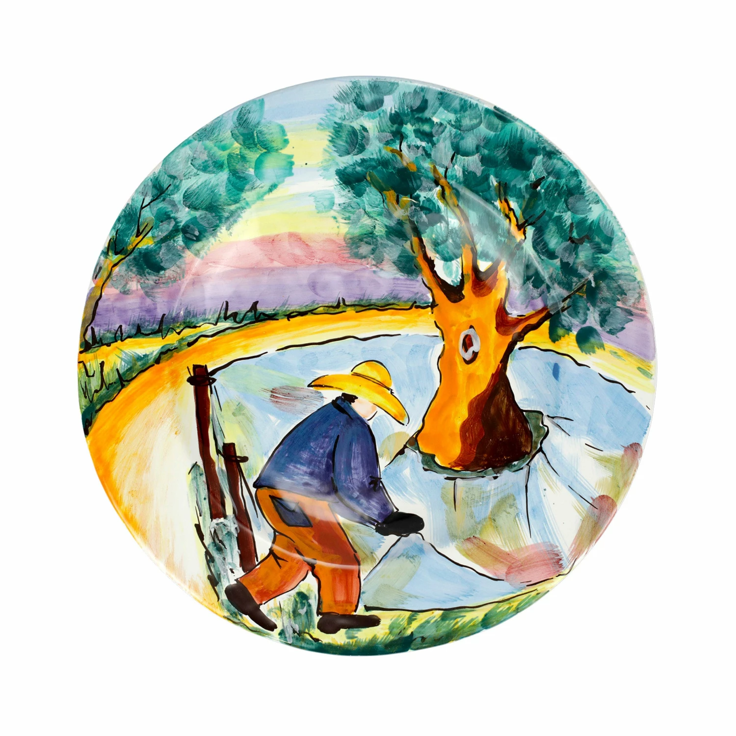 Wholesale ๐ฅ VIETRI Wall Plates Olive Harvest Round Platter ๐ 1 Wholesale ๐ฅ VIETRI Wall Plates Olive Harvest Round Platter ๐