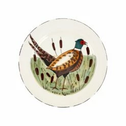 Deals 😍 VIETRI Wildlife Pheasant Dinner Plate 🔔